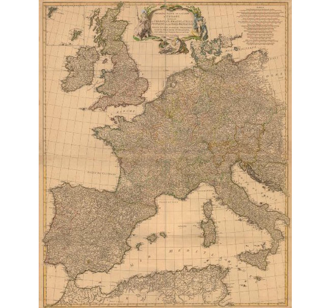 Antique European Maps Take You on a Journey in Time – Jasper52